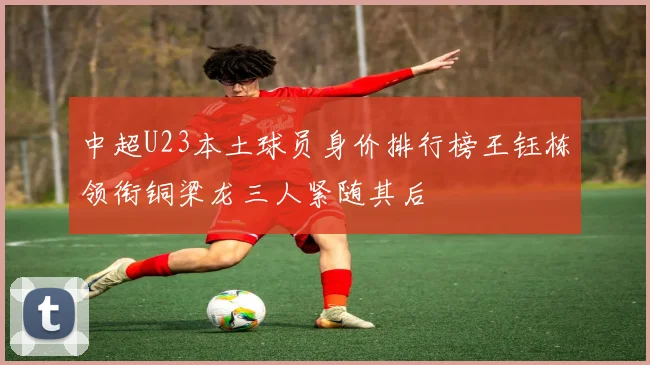 中超U23本土球员身价排行榜王钰栋领衔铜梁龙三人紧随其后