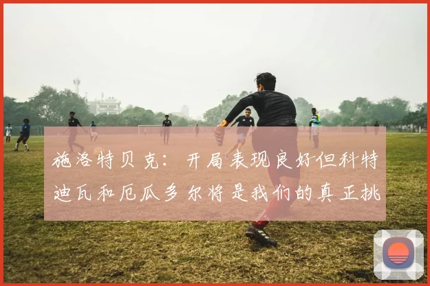 施洛特贝克：开局表现良好但科特迪瓦和厄瓜多尔将是我们的真正挑战